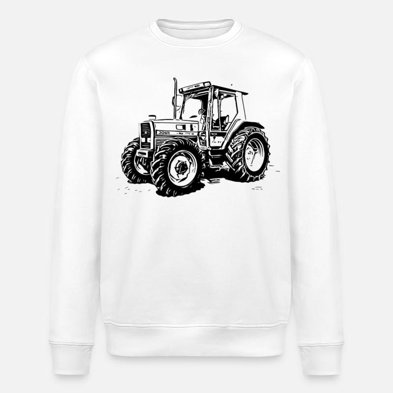 Black Field Force - Stanley/Stella Unisex Bio-Sweatshirt ROLLER - Weiß