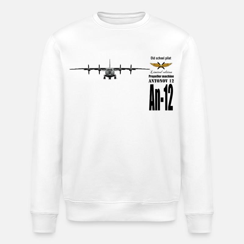 L’An-12 - Sweat bio ROLLER Stanley/Stella Unisexe - blanc