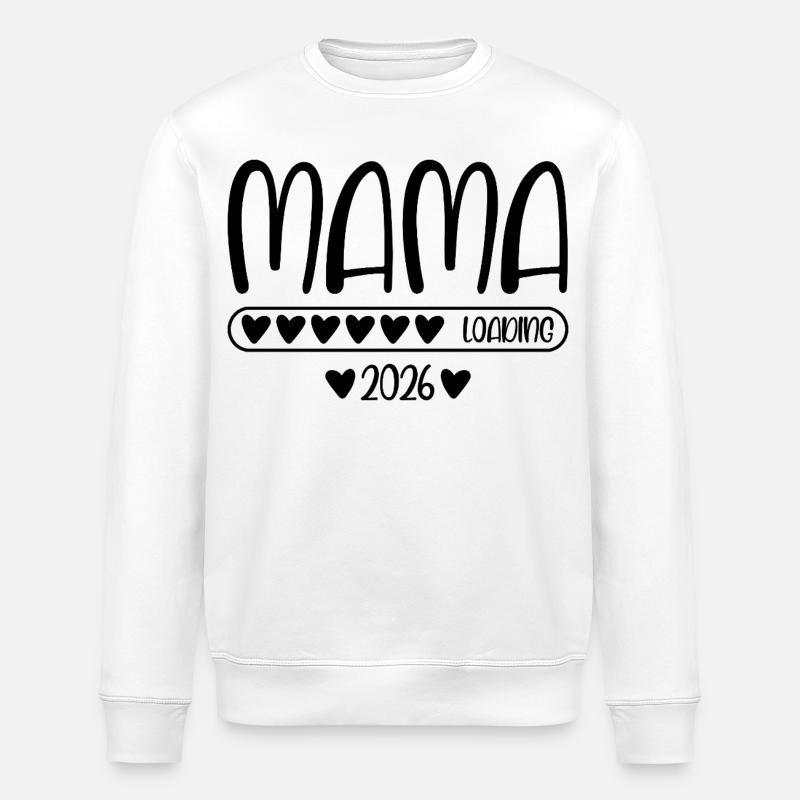 Mama 2026 loading - Stanley/Stella Unisex Bio-Sweatshirt ROLLER - Weiß