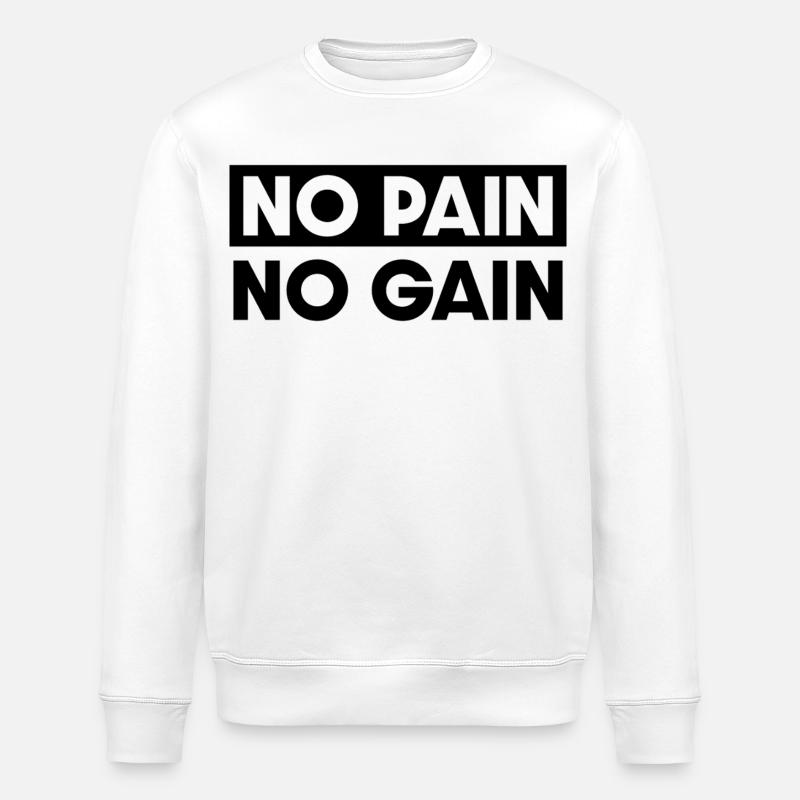 On n’a rien sans rien - Sweat bio ROLLER Stanley/Stella Unisexe - blanc