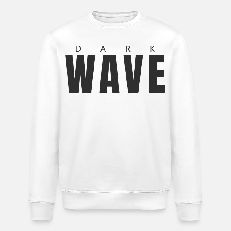 Dark Wave - Stanley/Stella Unisex Bio-Sweatshirt ROLLER - Weiß