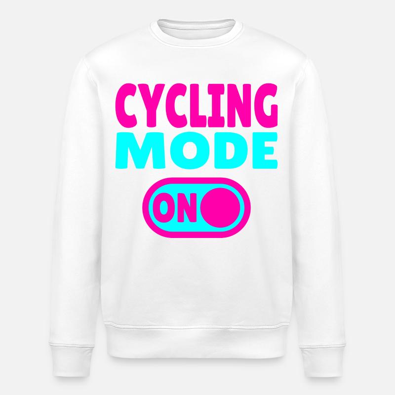 Mode cyclisme activé Cyclisme - Sweat bio ROLLER Stanley/Stella Unisexe - blanc