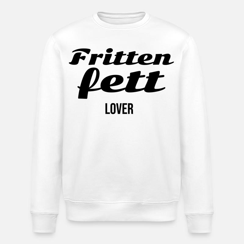 Amant de Frittfett - Sweat bio ROLLER Stanley/Stella Unisexe - blanc