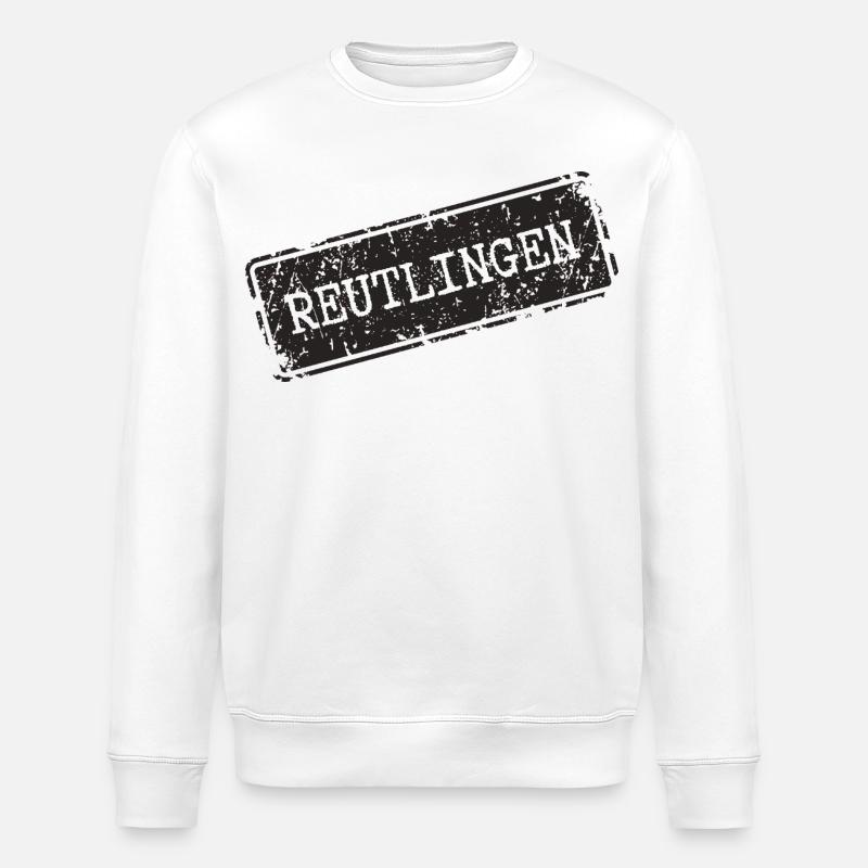 Reutlingen  Design - Stanley/Stella Unisex Bio-Sweatshirt ROLLER - Weiß