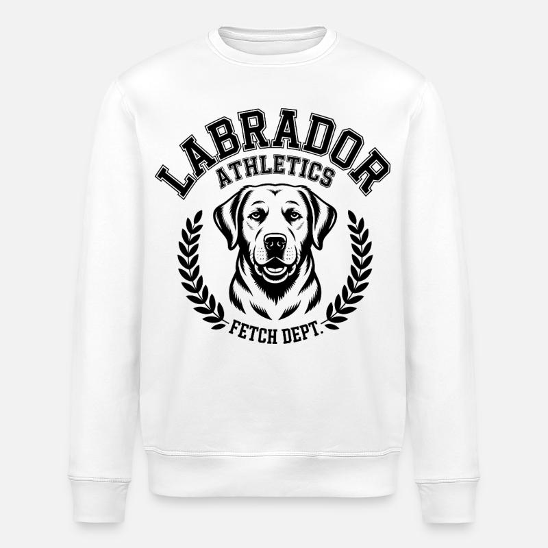 Labrador Athletics - Sweat bio ROLLER Stanley/Stella Unisexe - blanc
