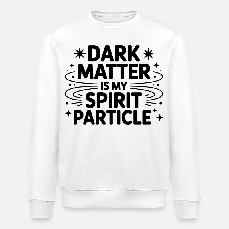 Solar System Space Planet Art  - Stanley/Stella ROLLER Unisex Organic Sweatshirt - white