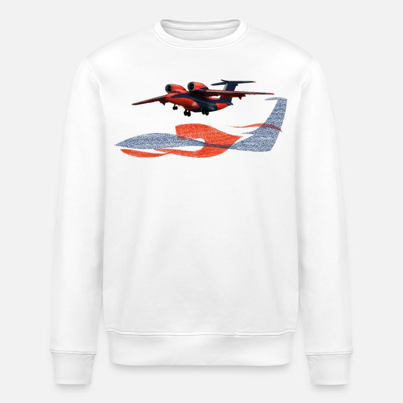 An-74 - Stanley/Stella Unisex Bio-Sweatshirt ROLLER - Weiß