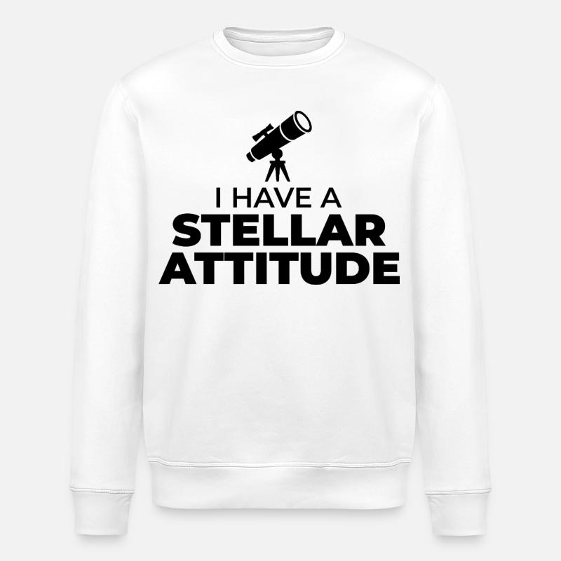 Astronomie Sciences spatiales - Sweat bio ROLLER Stanley/Stella Unisexe - blanc