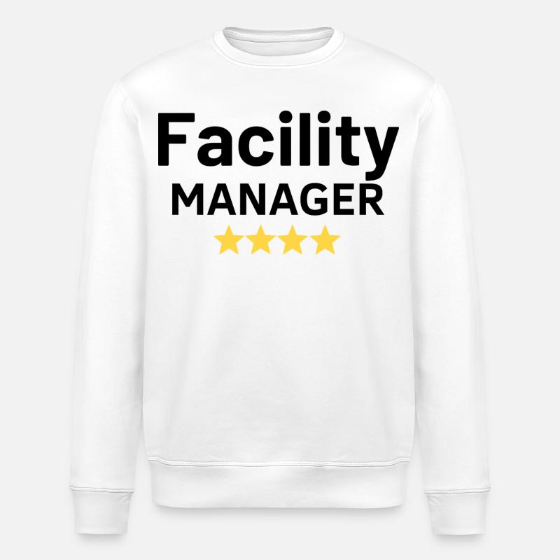 Facility Manager - Stanley/Stella Unisex Bio-Sweatshirt ROLLER - Weiß