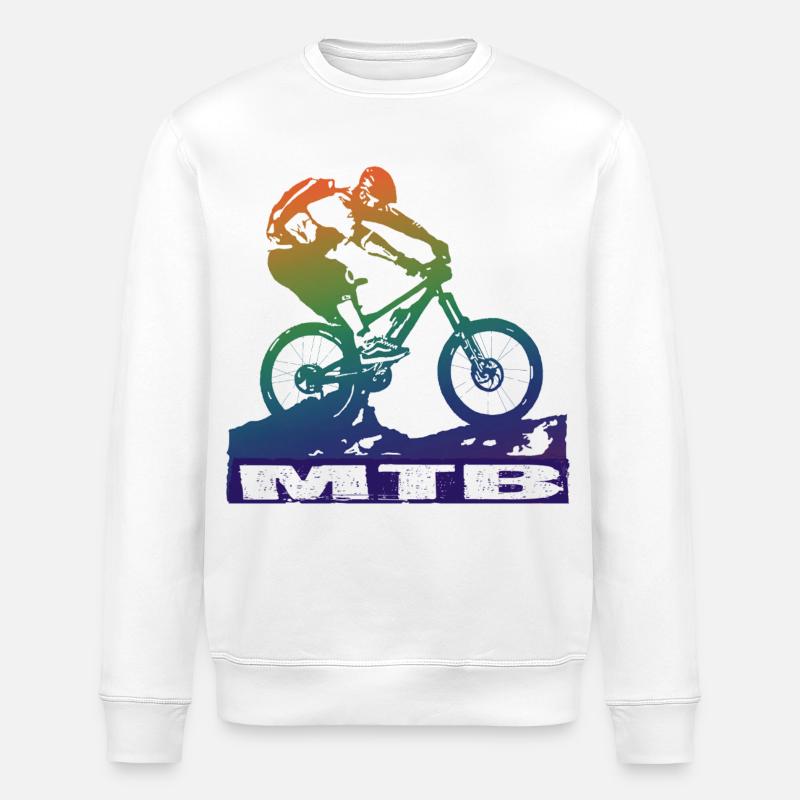 MTB - Stanley/Stella Unisex Bio-Sweatshirt ROLLER - Weiß