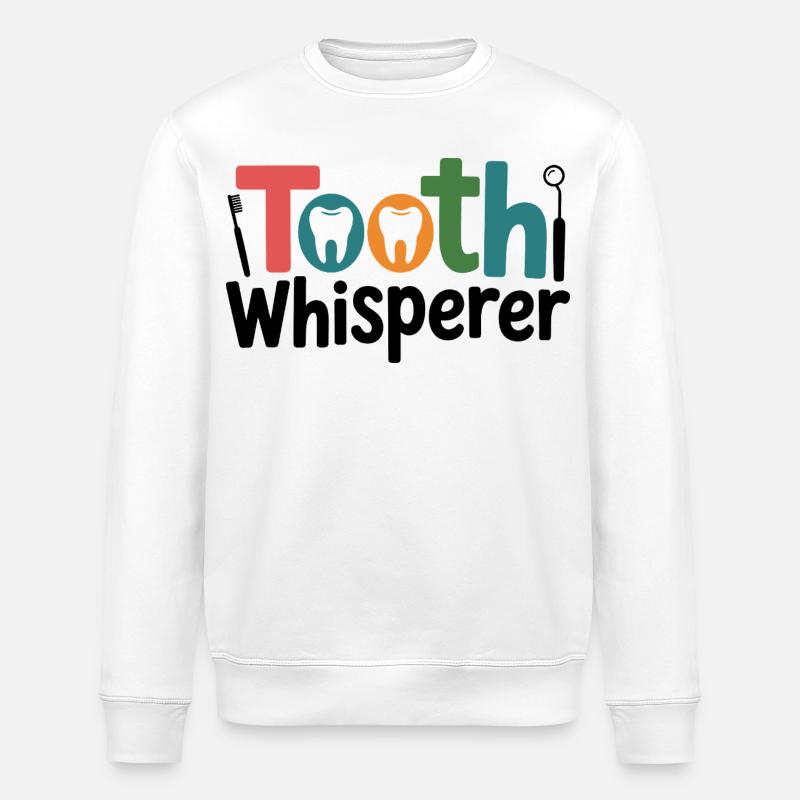 Leben als Dentaltechniker - Stanley/Stella Unisex Bio-Sweatshirt ROLLER - Weiß