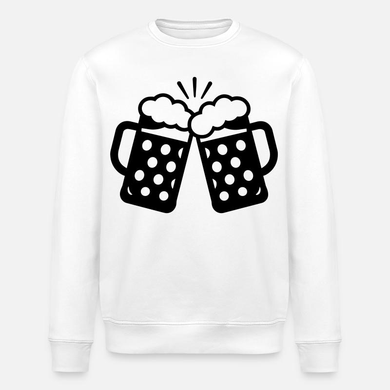 Prosit! - Stanley/Stella Unisex Bio-Sweatshirt ROLLER - Weiß