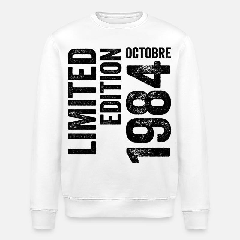 1984  - Stanley/Stella Unisex Bio-Sweatshirt ROLLER - Weiß