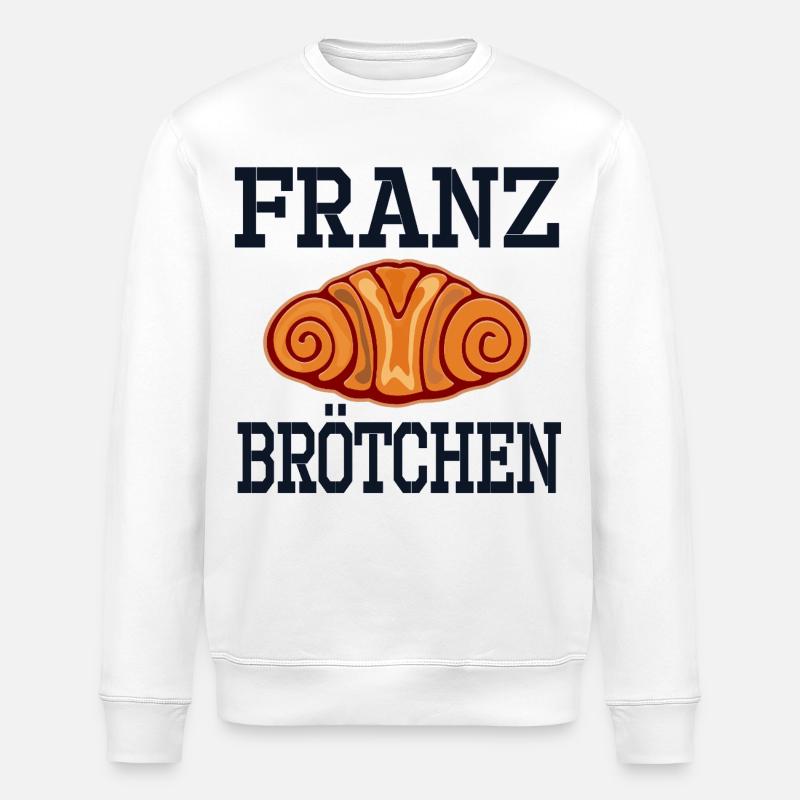 CUISSON FRANZBRÖTCHEN DE HAMBOURG - Sweat bio ROLLER Stanley/Stella Unisexe - blanc
