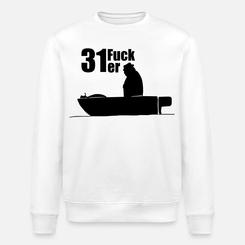 LE PETIT PARRAIN - 31s - Sweat bio ROLLER Stanley/Stella Unisexe - blanc
