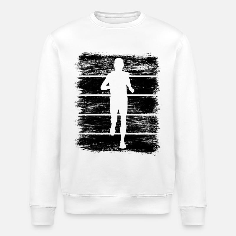 course - Sweat bio ROLLER Stanley/Stella Unisexe - blanc