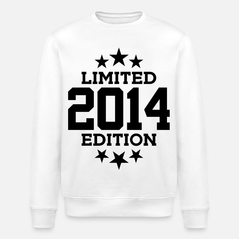 ÉDITION LIMITÉE 2014 12E ANNIVERSAIRE - Sweat bio ROLLER Stanley/Stella Unisexe - blanc