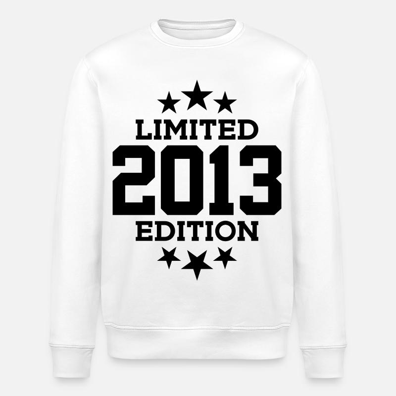ÉDITION LIMITÉE 2013 13E ANNIVERSAIRE - Sweat bio ROLLER Stanley/Stella Unisexe - blanc
