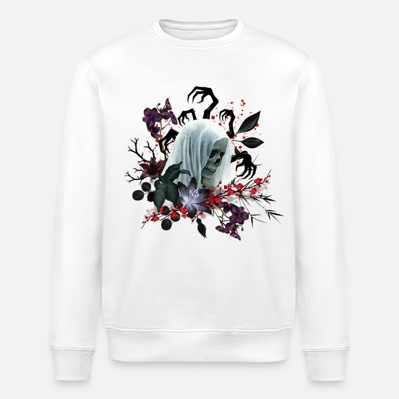 Die verfluchte Braut - Stanley/Stella Unisex Bio-Sweatshirt ROLLER - Weiß
