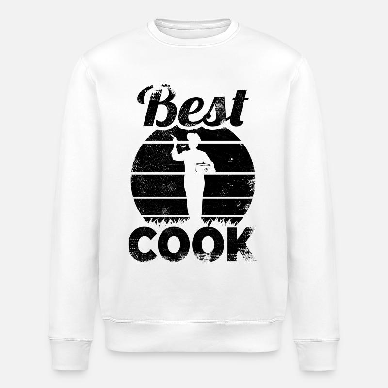 Cuire - Sweat bio ROLLER Stanley/Stella Unisexe - blanc