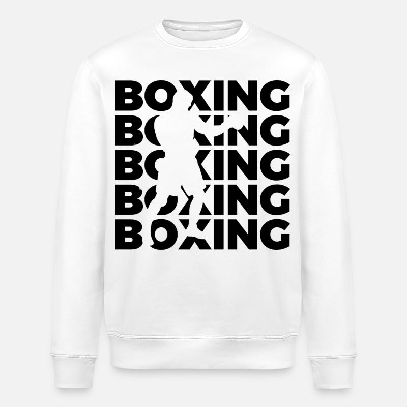 Boxen - Stanley/Stella Unisex Bio-Sweatshirt ROLLER - Weiß