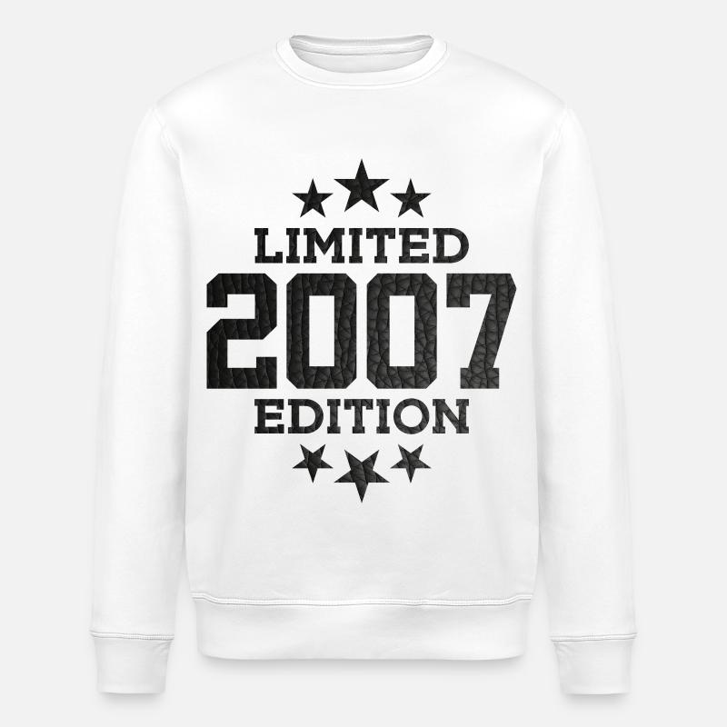 ÉDITION LIMITÉE 2007 19E ANNIVERSAIRE - Sweat bio ROLLER Stanley/Stella Unisexe - blanc