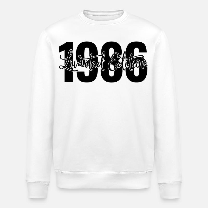 Limited edition 1986 - Stanley/Stella Unisex Bio-Sweatshirt ROLLER - Weiß
