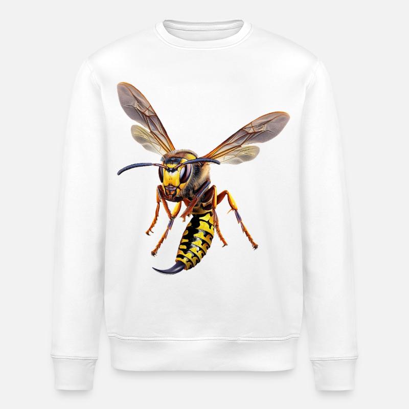 Deutsche-Wespe - Stanley/Stella Unisex Bio-Sweatshirt ROLLER - Weiß