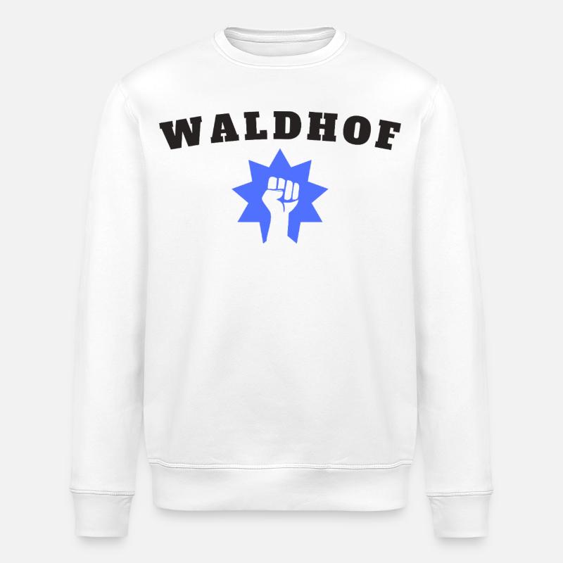 Waldhof - Stanley/Stella Unisex Bio-Sweatshirt ROLLER - Weiß