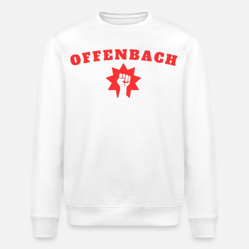Offenbach - Sweat bio ROLLER Stanley/Stella Unisexe - blanc