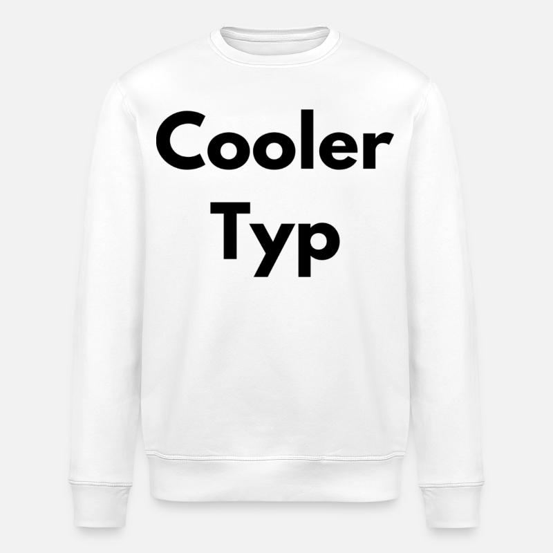 mec cool - Sweat bio ROLLER Stanley/Stella Unisexe - blanc