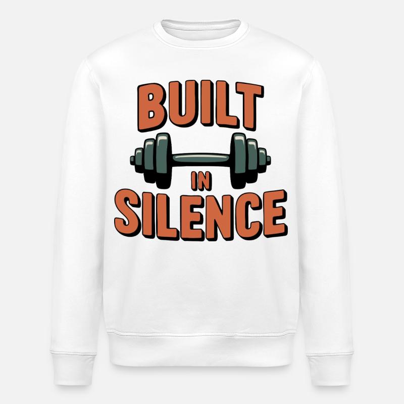 Eingebaute Stille - Stanley/Stella Unisex Bio-Sweatshirt ROLLER - Weiß