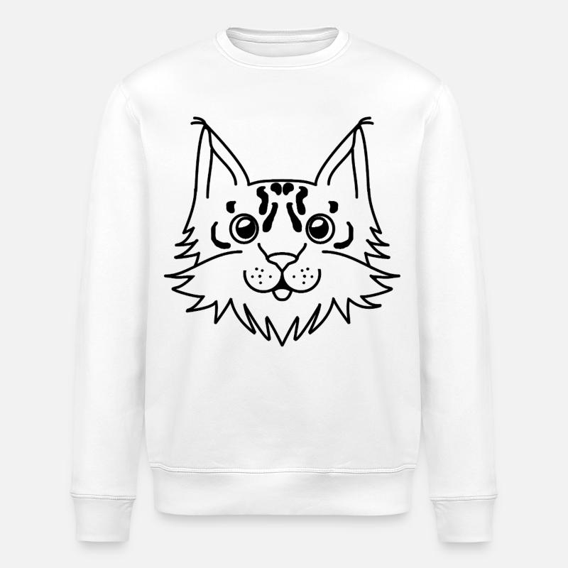 Lynx - Sweat bio ROLLER Stanley/Stella Unisexe - blanc