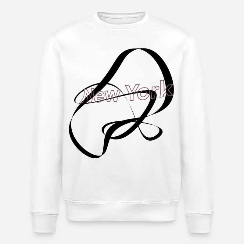 New York - Stanley/Stella Unisex Bio-Sweatshirt ROLLER - Weiß