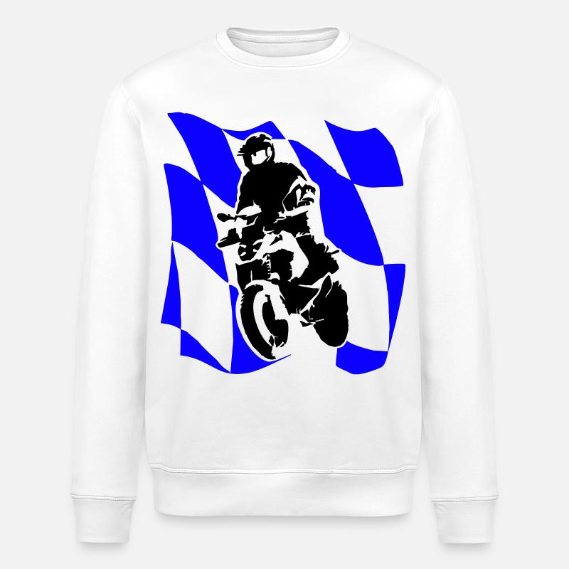 13GeländeSportBayern00 - Stanley/Stella Unisex Bio-Sweatshirt ROLLER - Weiß