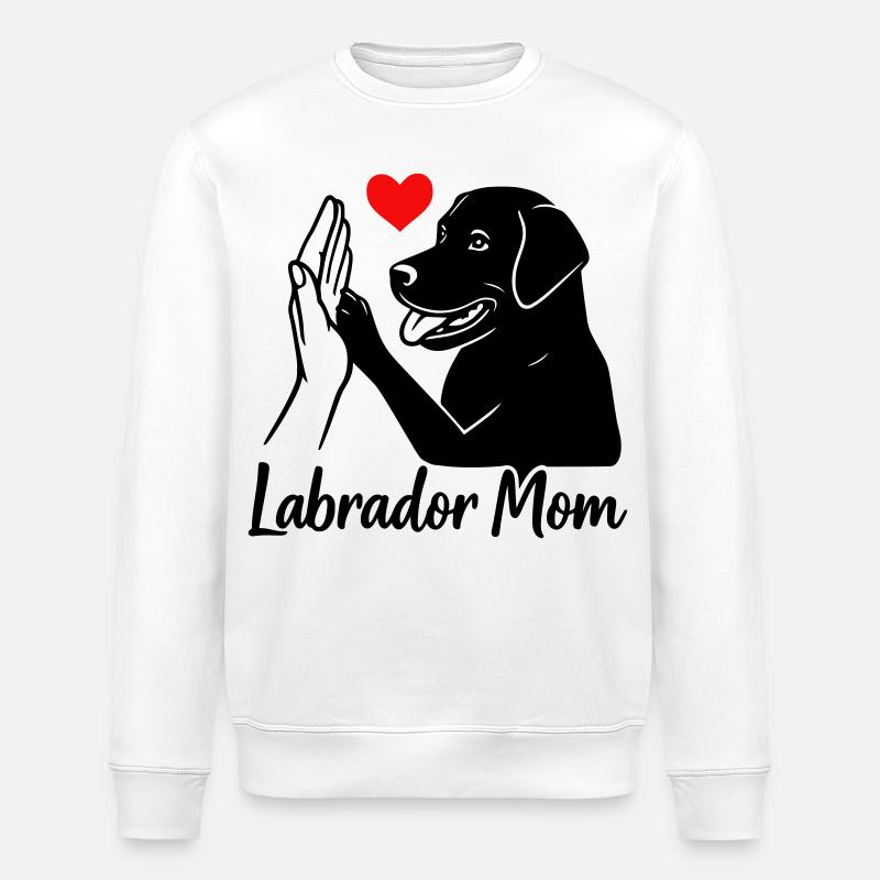 Maman Labrador - Sweat bio ROLLER Stanley/Stella Unisexe - blanc