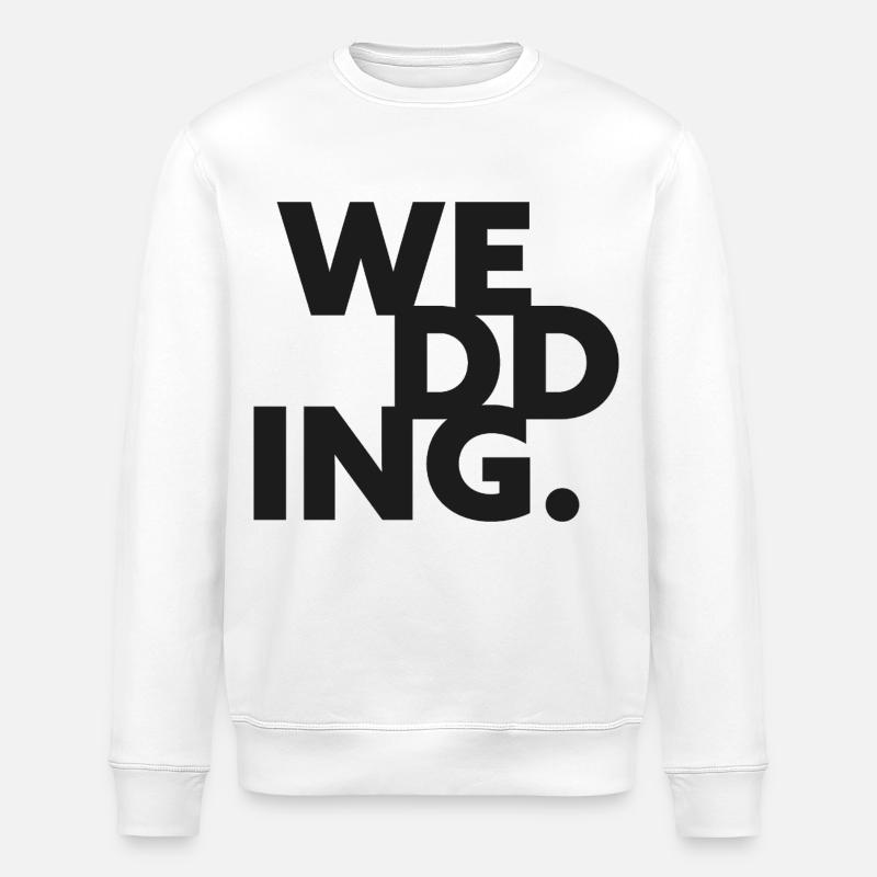 Collection GIUDAN Berlin : MARIAGE - Sweat bio ROLLER Stanley/Stella Unisexe - blanc