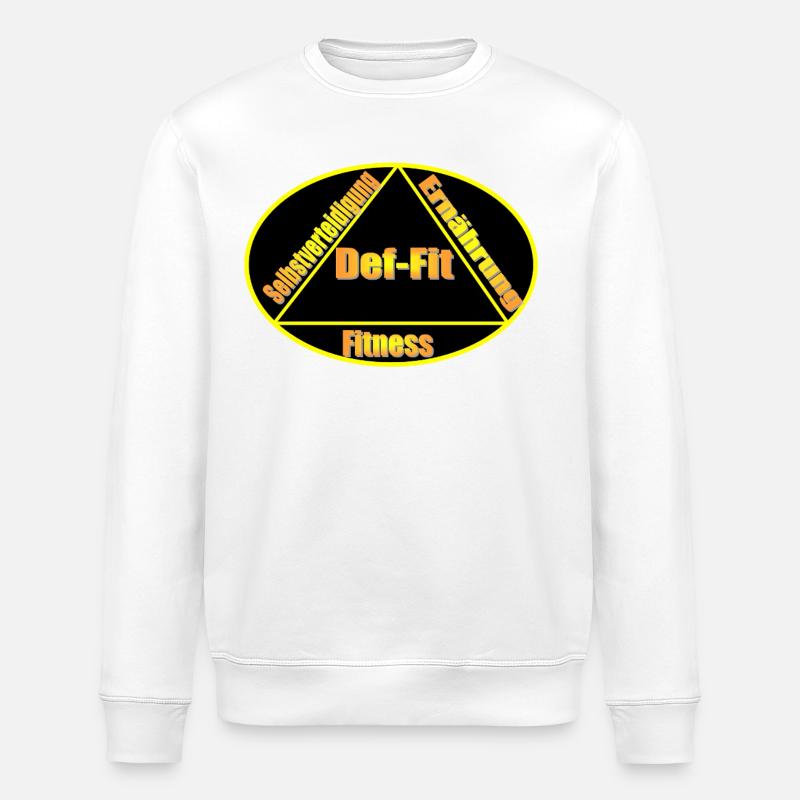 Logo_Grafik - Stanley/Stella Unisex Bio-Sweatshirt ROLLER - Weiß
