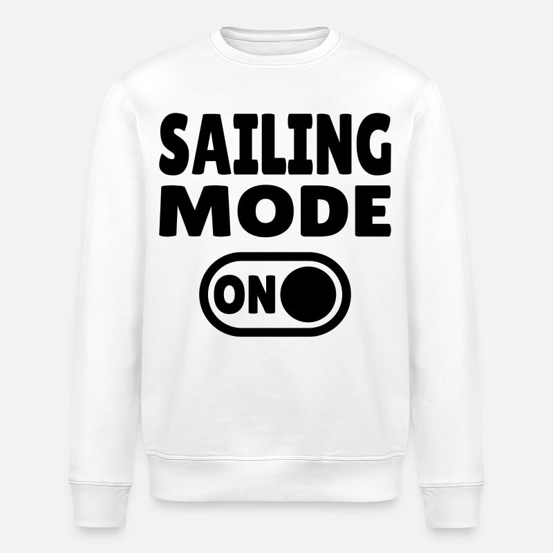 Mode Navigation Activé - Navigation Active - Sweat bio ROLLER Stanley/Stella Unisexe - blanc