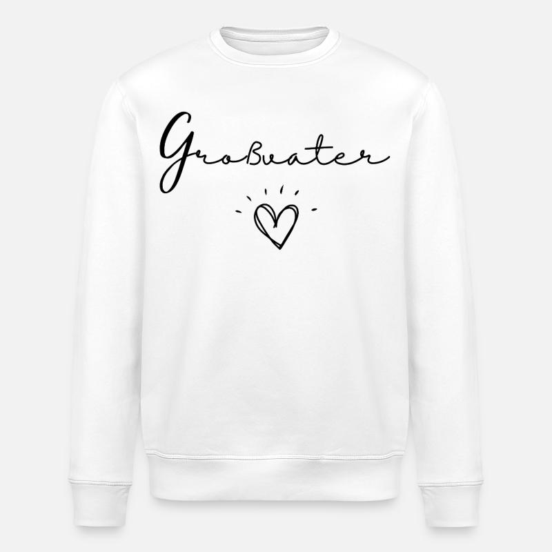 Großvater - Stanley/Stella Unisex Bio-Sweatshirt ROLLER - Weiß