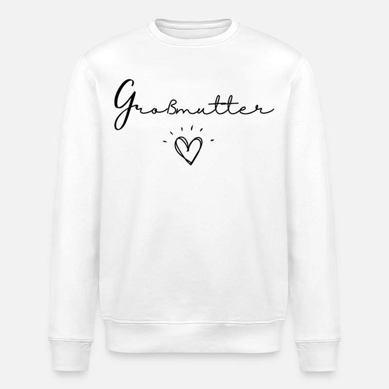 Großmutter - Sweat bio ROLLER Stanley/Stella Unisexe - blanc