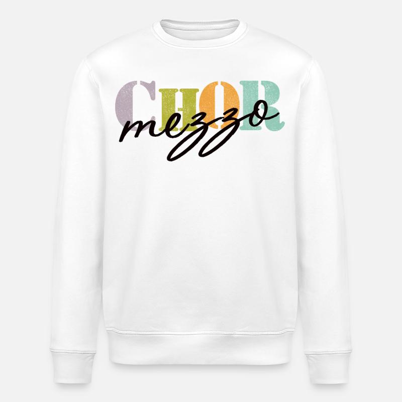 Mezzo-soprano de chœur - Sweat bio ROLLER Stanley/Stella Unisexe - blanc