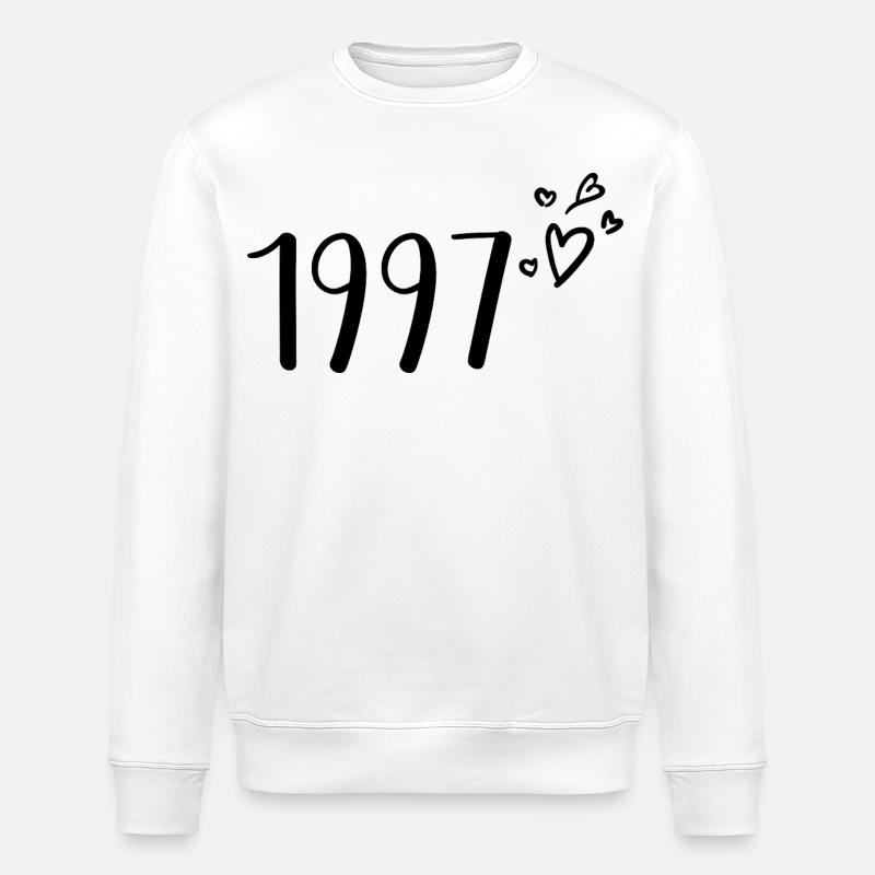 1997 - Stanley/Stella Unisex Bio-Sweatshirt ROLLER - Weiß