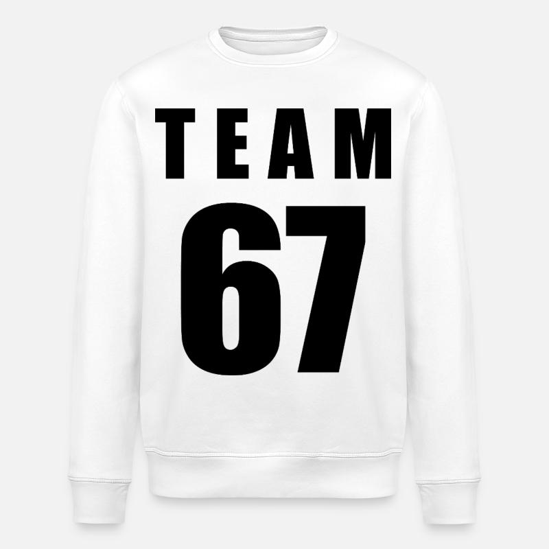 Team 67 - Stanley/Stella Unisex Bio-Sweatshirt ROLLER - Weiß