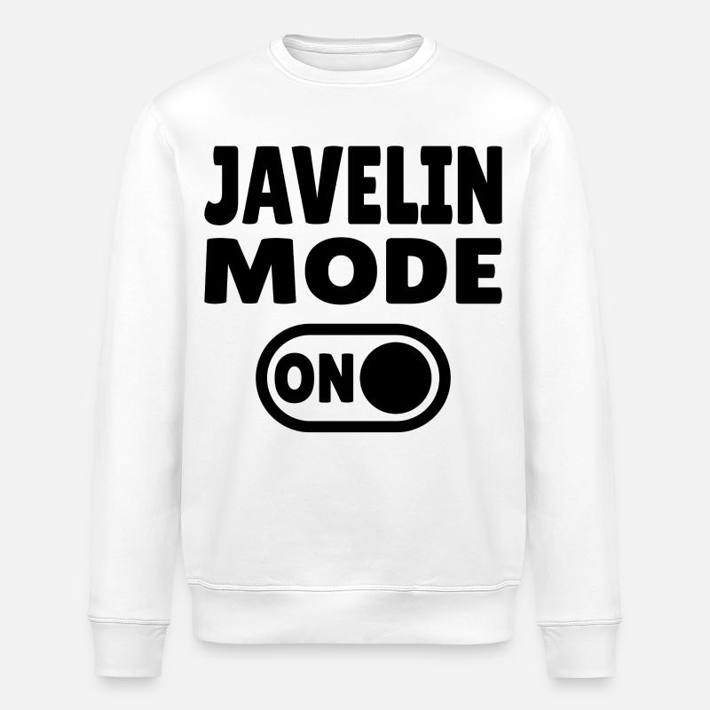 Mode Javelot ACTIVÉ - Lancer de Javelot - Sweat bio ROLLER Stanley/Stella Unisexe - blanc