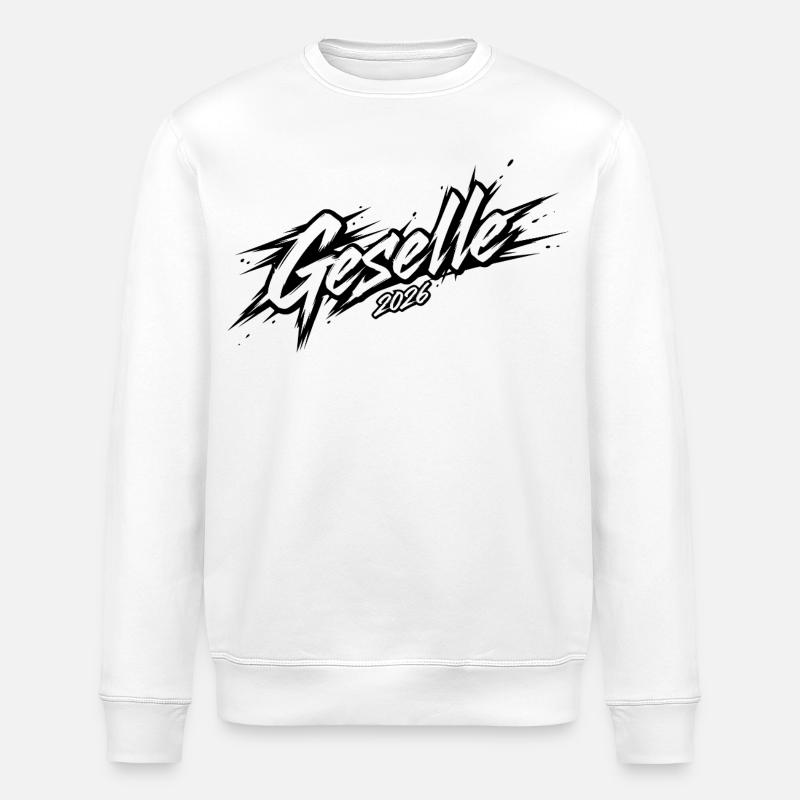 Compagnon 2026 - Sweat bio ROLLER Stanley/Stella Unisexe - blanc