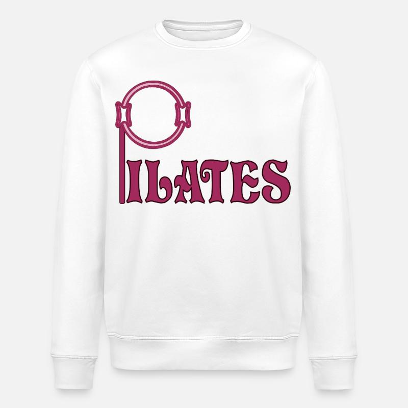 Pilates Ring Sport - Stanley/Stella Unisex Bio-Sweatshirt ROLLER - Weiß