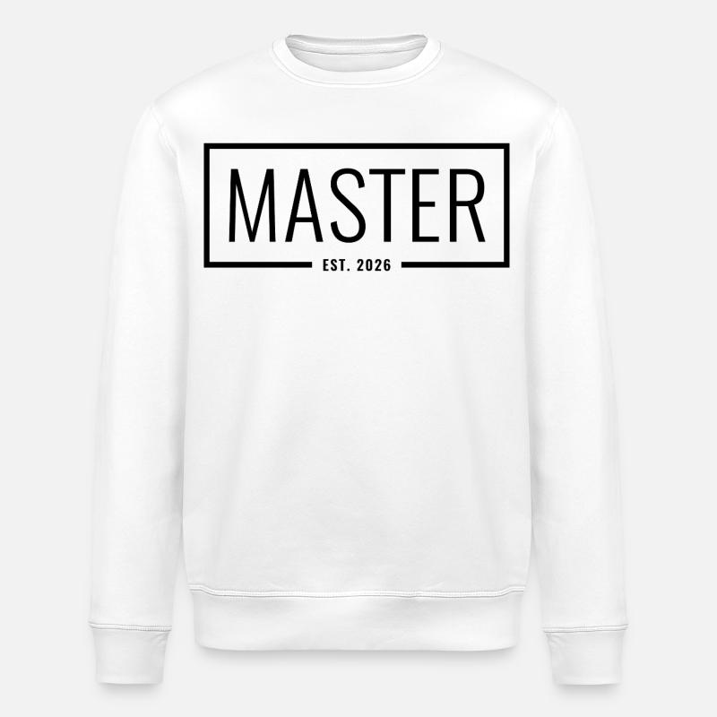 Master Est. 2026 - Stanley/Stella Unisex Bio-Sweatshirt ROLLER - Weiß