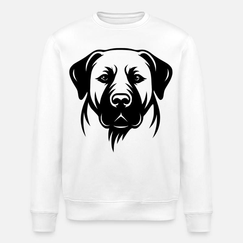 Kangal Anatolischer Schäferhund - Stanley/Stella Unisex Bio-Sweatshirt ROLLER - Weiß