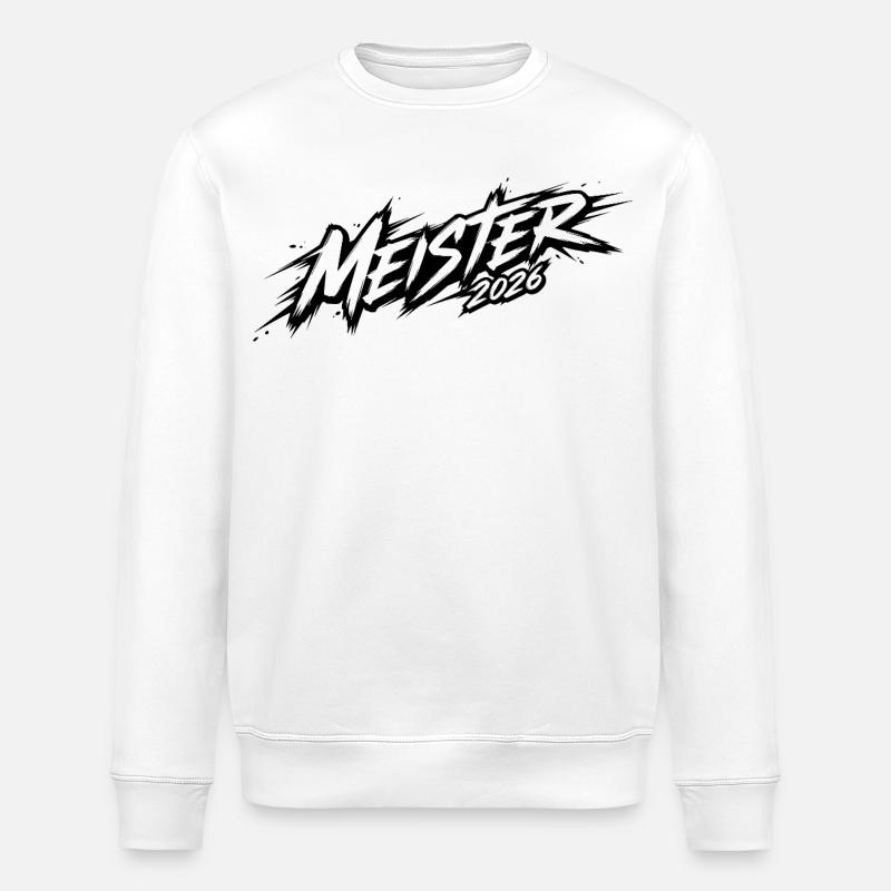 Meister 2026 - Stanley/Stella Unisex Bio-Sweatshirt ROLLER - Weiß